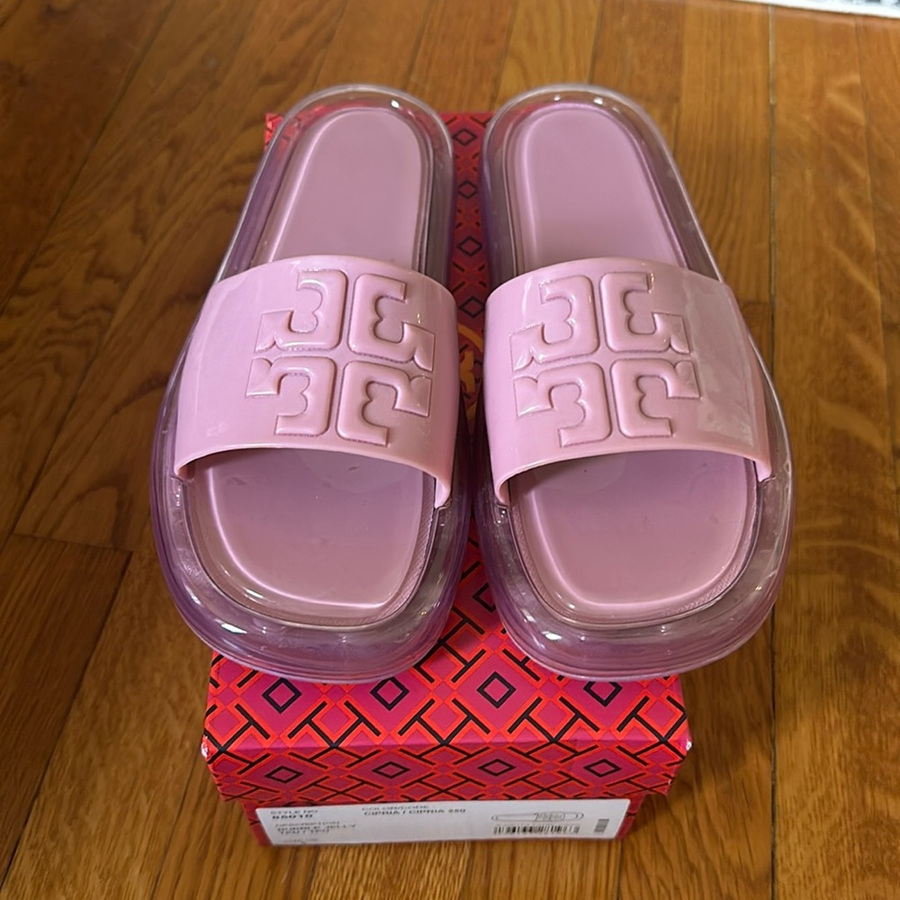 Tory Burch Bubble jelly sandals sz 8